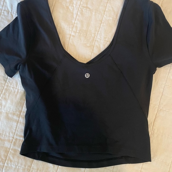 Lululemon Align T - BLACK Sz 8. EUC - Picture 6 of 6
